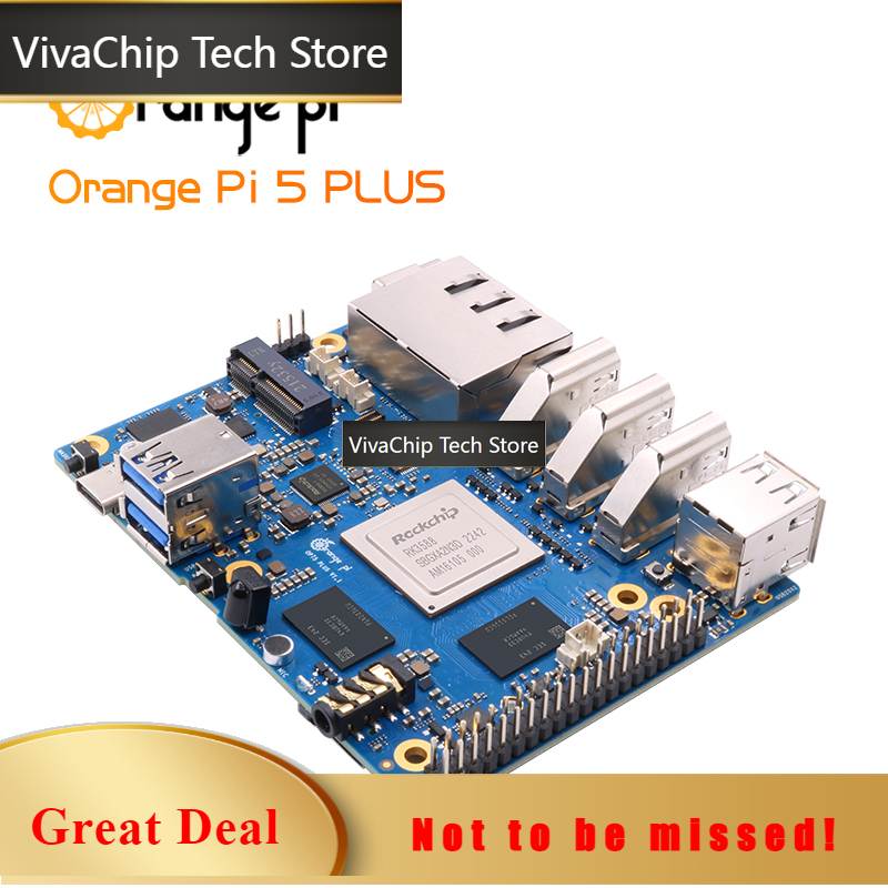 Rk3588 Mini Pc Board - VivaCTOrange Pi 5 Plus 4GB LPDDR4