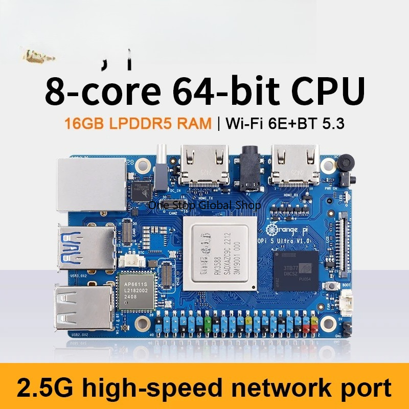 Rk3588 Mini Pc Board - 파이 5 울트라 16GB 램 RK3588