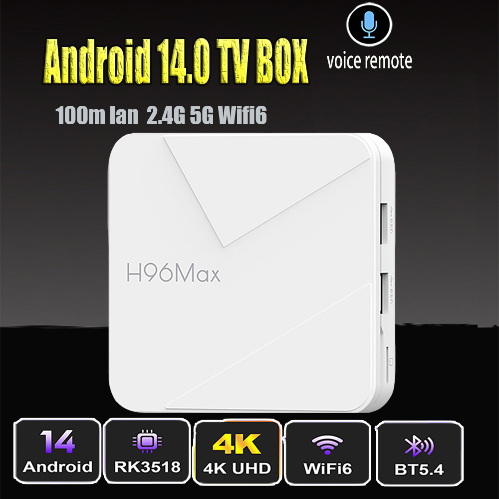 Radxa Rock 5B 16Gb - H96 Max 안드로이드 14 TV 박스