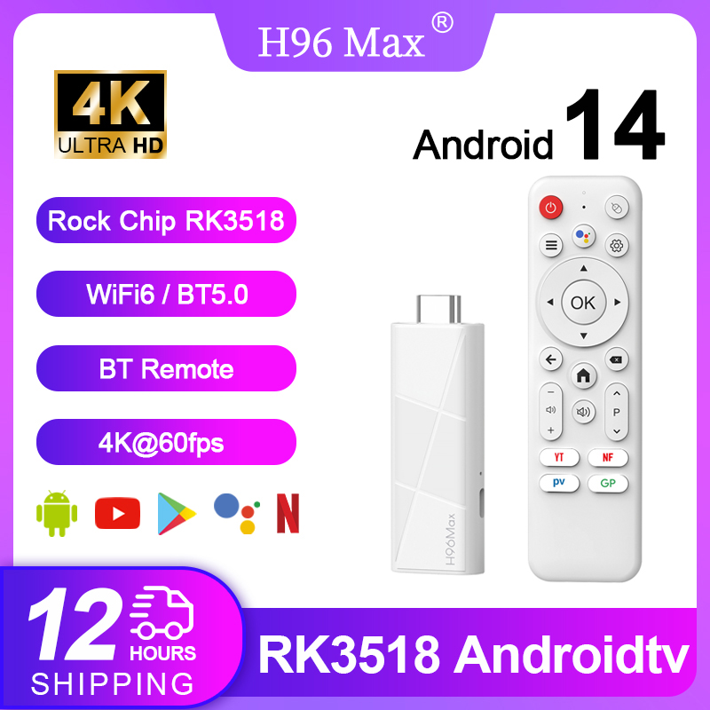 Radxa Rock 5B 16Gb - H96 MAX RK3518 안드로이드14 스마트 미니