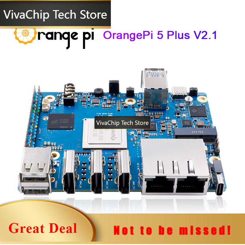Rk3588 Mini Pc Board - VivaCTOrange Pi 5 Plus 미니 PC