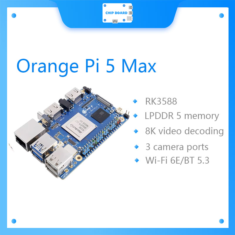 Orange Pi 5 Max Rk3588 - 오렌지 파이 5 맥스 16GB 램