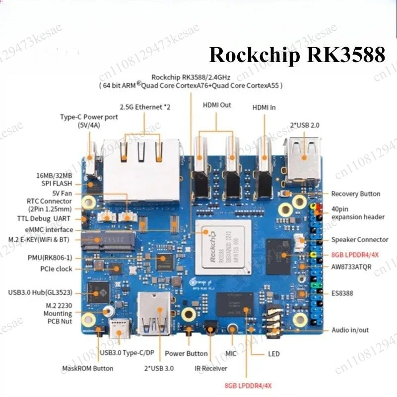 오렌지 파이 5 플러스 RK3588 SBC 16GB 램 - Rk3588 Mini Pc Board 리뷰 및 가격