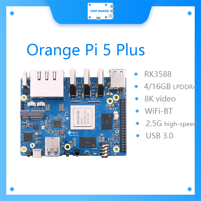 오렌지 파이 5 플러스 싱글 보드 컴퓨터 RK3588  - Radxa Rock 5B 16Gb 리뷰 및 가격
