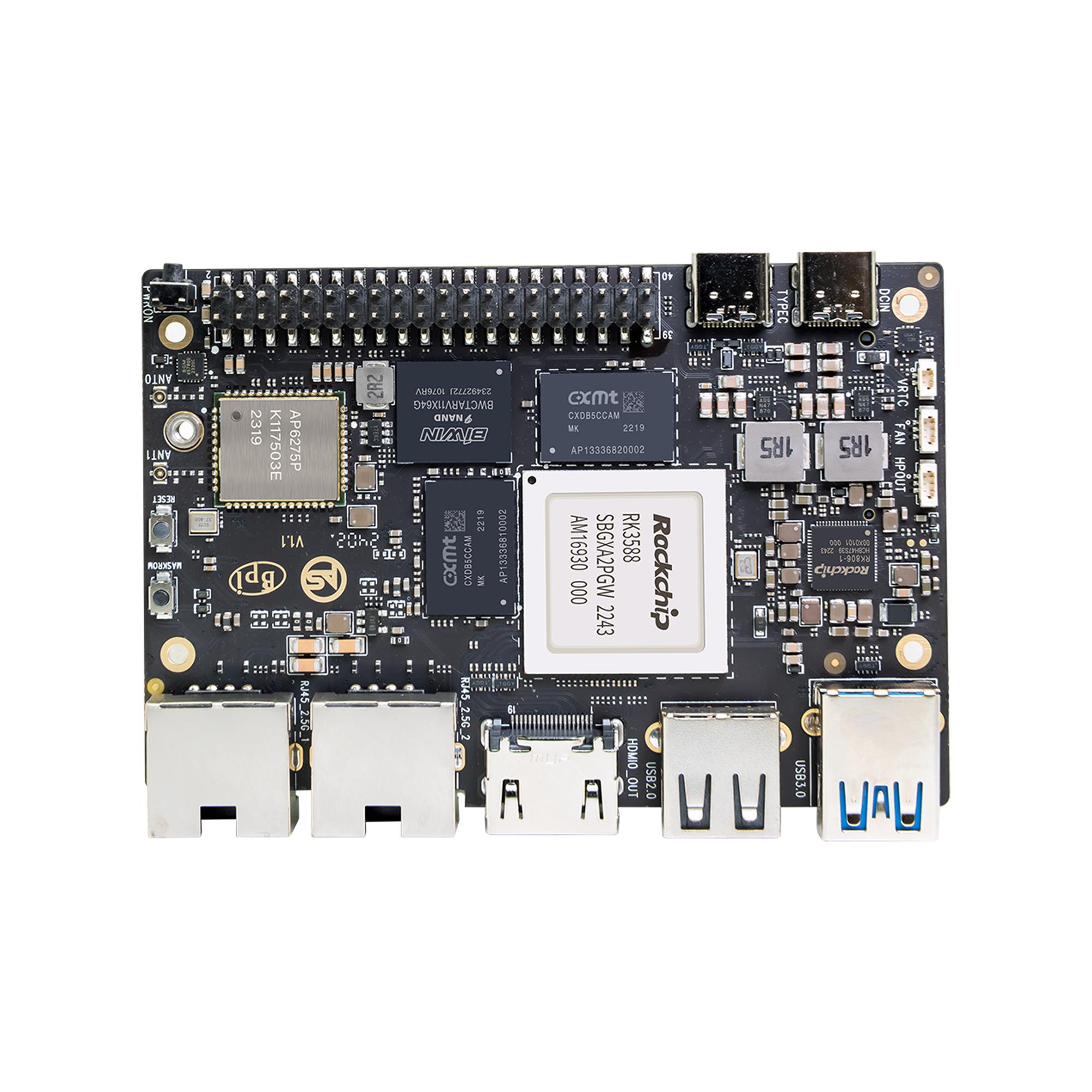 바나나 파이 BPI-M7 RockChip RK3588  - Banana Pi Bpi M7 Rk3588 리뷰 및 가격