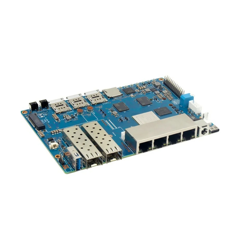 MTK MT7988A 디자인, 4G RAM 및 8G e - Bananapi Bpi R4 Wifi 7 리뷰 및 가격