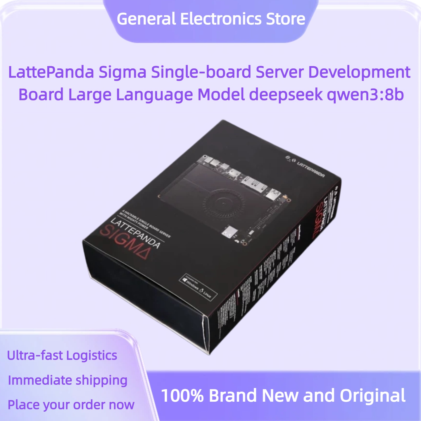라떼판다 시그마 싱글보드 서버 개발 보드 대형 언어 모 - Lattepanda Sigma 32Gb 리뷰 및 가격