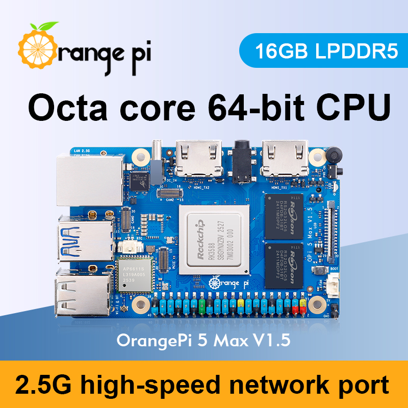AvaCoreOrange Pi 5 Max 16GB V1 - Rk3588 Mini Pc Board 리뷰 및 가격