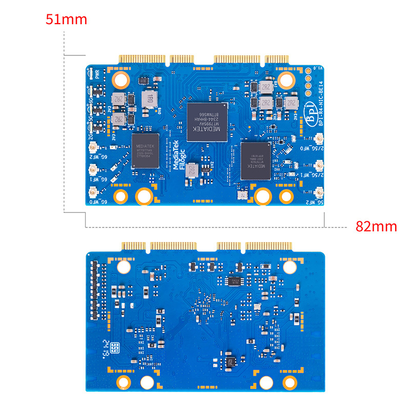 바나나 파이 개발 보드 바나나 파이 R4 WiFi 7  - Bananapi Bpi R4 Wifi 7 리뷰 및 가격