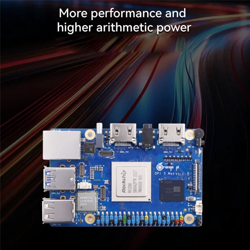 오렌지 파이 5 맥스 16GB 램 LPDDR5 개발 보 - Orange Pi 5 Max Rk3588 리뷰 및 가격